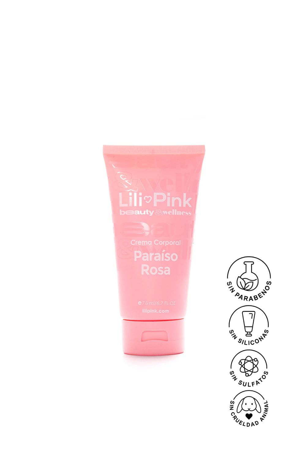 Crema corporal paraíso rosa 75ml